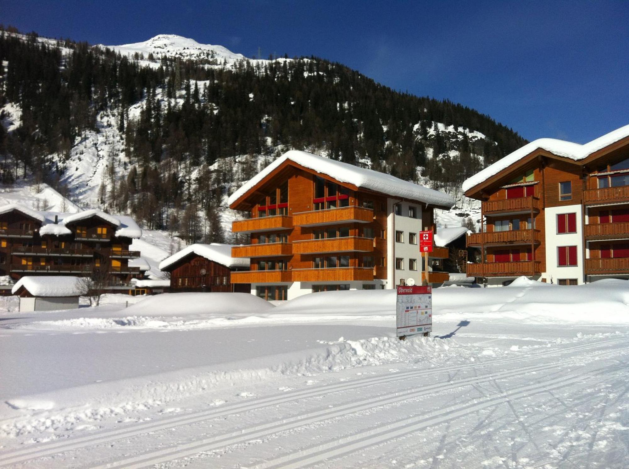 6 Dorfstrasse Leilighet Oberwald Eksteriør bilde